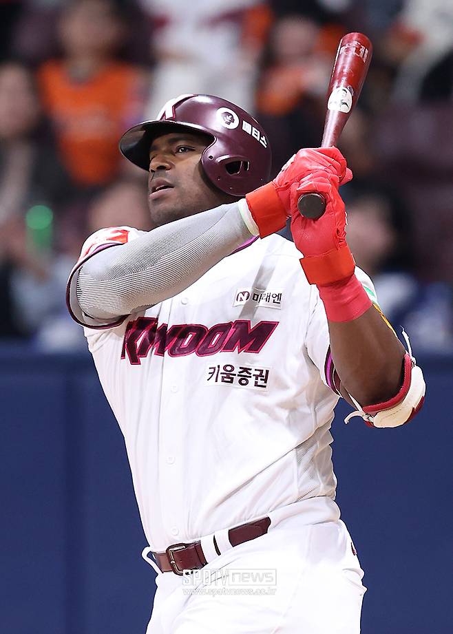 ▲ 2025년 시즌 키움 히어로즈 소속이었던 야시엘 푸이그 ⓒ곽혜미 기자