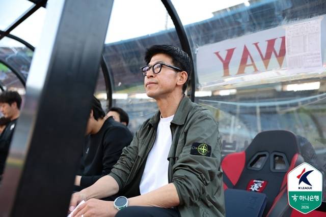 주승진 김천상무 감독. /사진=한국프로축구연맹 제공