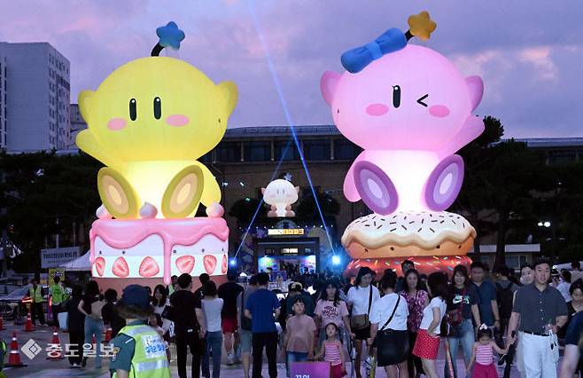대전 0시축제 현장. (사진= 이성희 기자)