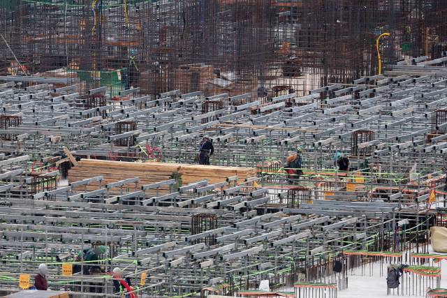 아파트 건설 현장. 연합뉴스