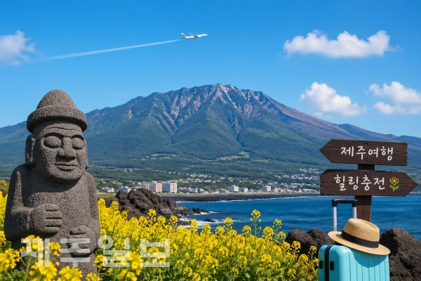 중동 분쟁 여파로 국제선 유류할증료가 급등하면서 해외여행 수요가 제주를 포함한 국내 관광지로 빠르게 이동하고 있다.