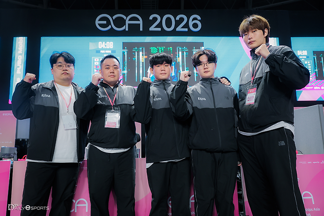 대한민국 배그 모바일 팀이 베트남에 이어 ECA 팀 중 2위를 기록했다.