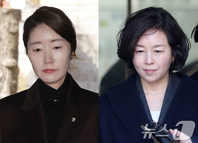 왼쪽은 강선우 무소속 의원, 오른쪽은 김경 전 시의원. 2026.3.3 ⓒ 뉴스1 박지혜 기자