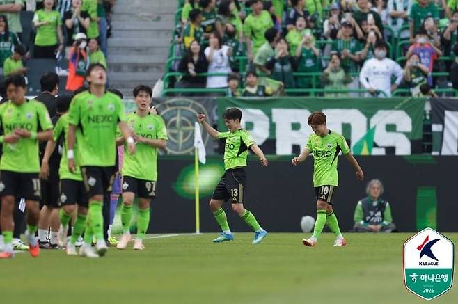 K리그1 전북 강상윤 극장골