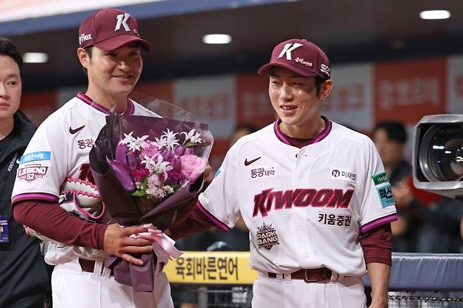 키움 박병호-서건창. 키움 제공