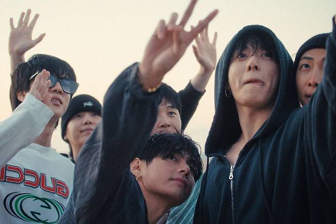 다큐멘터리 'BTS: 더 리턴'의 한 장면. [사진 넷플릭스]