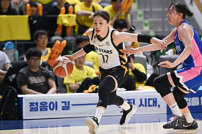 [서울=뉴시스] 여자프로농구 청주 KB국민은행의 강이슬. (사진=WKBL 제공) 2026.04.26. photo@newsis.com *재판매 및 DB 금지