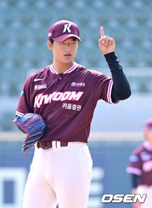 키움 히어로즈 박준현. /OSEN DB