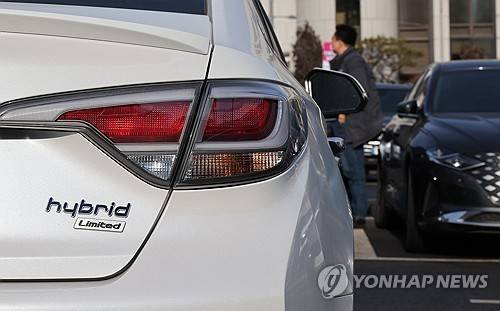 하이브리드차 [연합뉴스 자료사진]