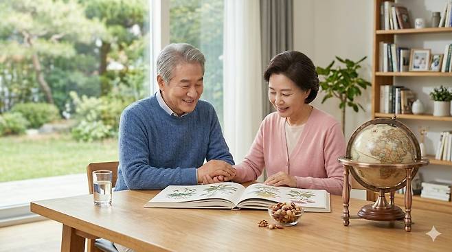 치매. AI 생성 이미지.