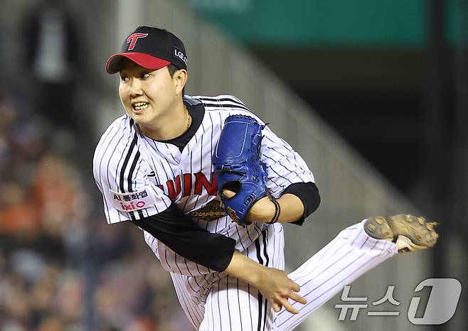 LG 트윈스 유영찬. ⓒ 뉴스1 김성진 기자