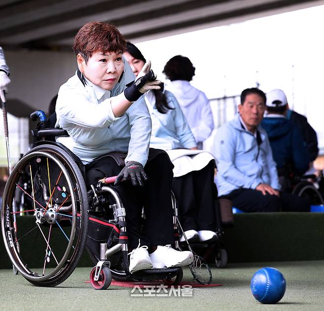 ‘론볼여왕’ 이미정, 시흥시 명예 걸고 혼신의 투구...제16회 경기도장애인체전 론볼