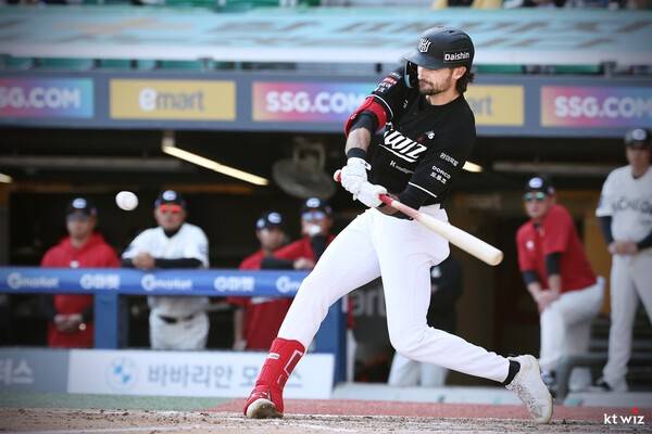 KT 위즈 샘 힐리어드. /사진=KT 위즈&nbsp;