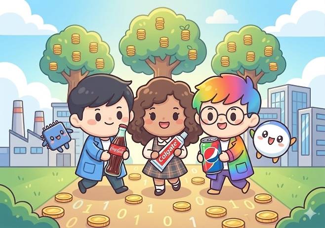 인공지능(AI)으로 생성된 일러스트