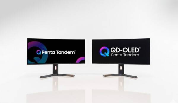 삼성디스플레이가 공개한 프리미엄 기술 브랜드 'QD-OLED 펜타 탠덤'. [출처=삼성디스플레이]