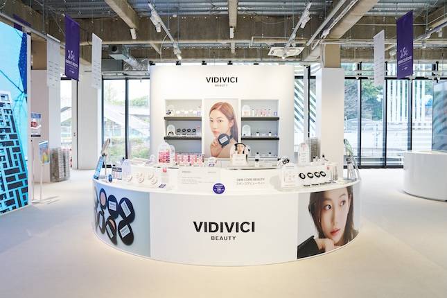 올해 초 열린 비디비치의 일본 하라주쿠 팝업스토어. / 사진=신세계인터내셔날