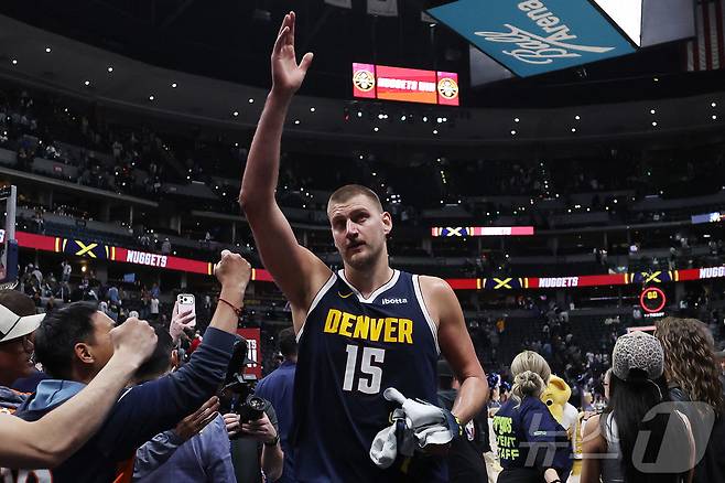 NBA 덴버 니콜라 요키치. ⓒ AFP=뉴스1
