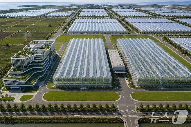 국가 농업AX(인공지능 전환) 플랫폼 조감도.(전남도 제공. 재판매 및 DB금지) 2026.4.28/뉴스1