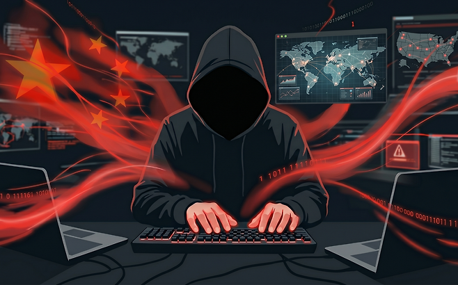 중국 국가안전부 지시로 미국의 코로나19 연구 자료 등을 해킹한 중국인이 이탈리아에서 미국으로 인도됐다. 제미나이 생성 이미지