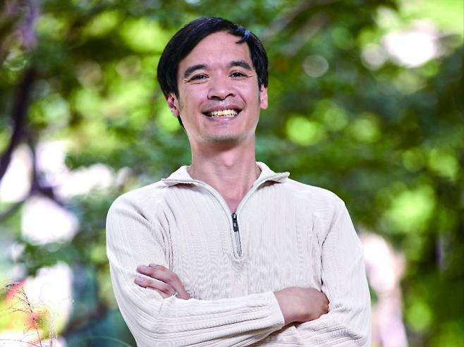 2023년 수학동아와의 인터뷰에서 테렌스 타오 교수. 수학동아 제공