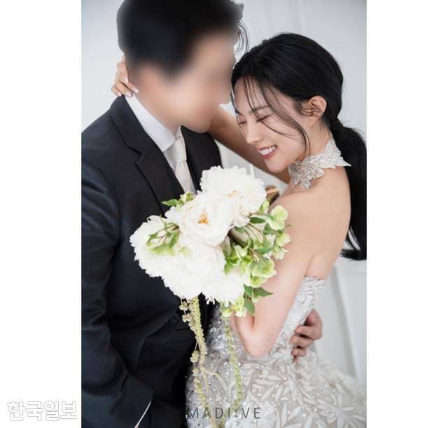 김나희가 연상의 사업가와 결혼한다. 마디브 스튜디오 제공