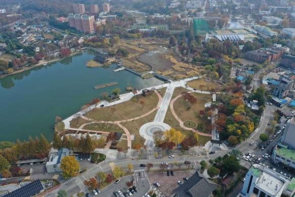 전주 덕진공원 전경  [사진=전주시 ]