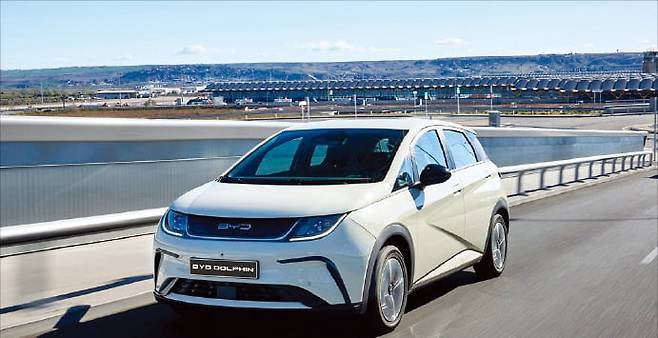 BYD의 돌핀. BYD 제공