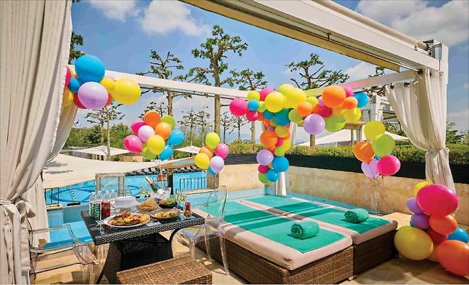 반얀트리 서울 카바나 셀러브레이션 /반얀트리 클럽 앤 스파 서울 제공