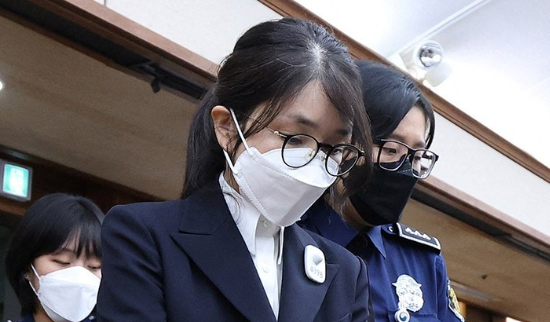 법정 출석한 김건희 여사. (연합뉴스)