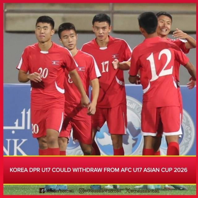 중국 매체 ‘소후닷컴’은 “이번 아시안컵을 앞두고 빅 뉴스가 전해졌다. 북한이 갑작스럽게 대회에 참가하지 않은 것이다. 북한의 철수는 참가국들의 대회 준비에 문제를 일으켰고 경쟁 구도를 예측 불가능하게 만들었다”고 이야기했다. 일본 매체 ‘풋볼채널’도 “북한이 이번 아시안컵 참가를 철회하는 방안을 검토할 수 있다는 보도가 아시아 여러 매체를 통해 나오고 있다. 현재 중동 지역 정세가 그 배경으로 언급되는 상황이다”라고 말했다. 사진=ASEAN FOOTBALL SNS