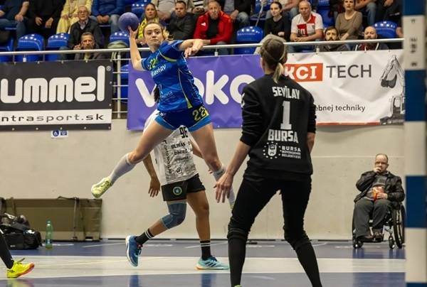 사진 2025/26 EHF 여자 핸드볼 유러피언컵 미할로브체와 부르사 경기 모습, 사진 출처=유럽핸드볼연맹