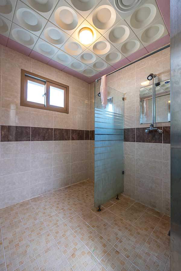 분천안내소에서는 샤워도 가능하다.