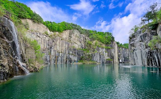 포천아트밸리 천주호의 모습. 사진제공|김기훈 사진작가