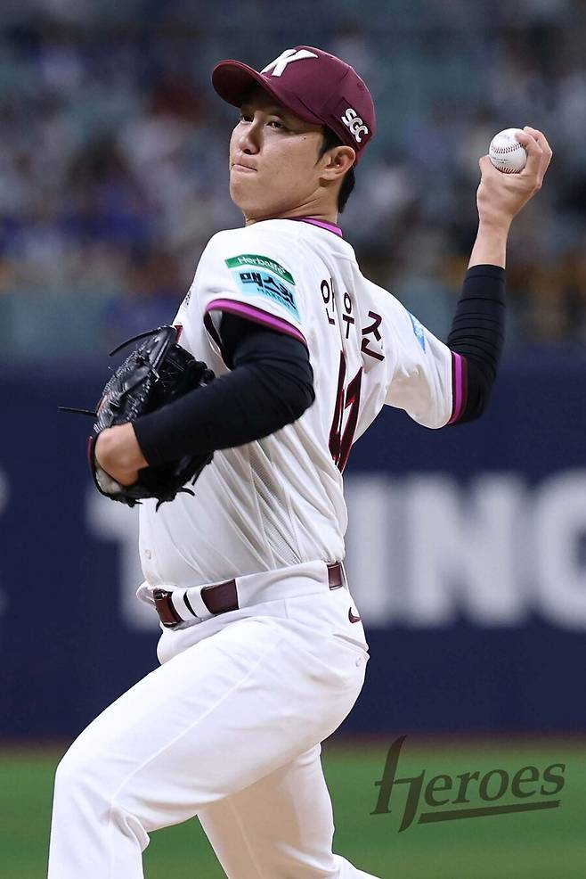 ▲ 안우진 ⓒ키움 히어로즈