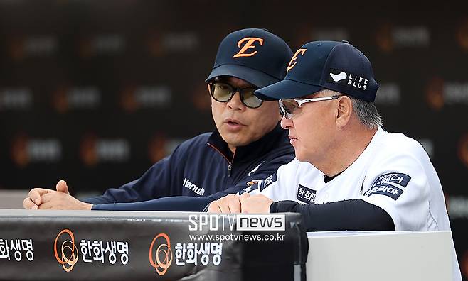 ▲ 양상문 코치는 김경문 감독의 부름을 받아 한화 투수코치로 부임했고, 지금까지 한화 마운드를 이끈 지도자였다 ⓒ곽혜미 기자