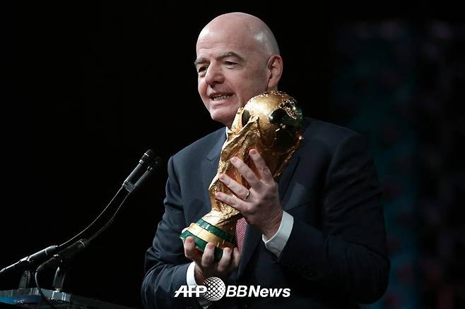 잔니 인판티노 FIFA 회장. /AFPBBNews=뉴스1