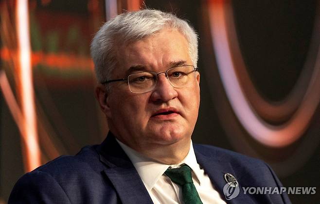 안드리 시비하 우크라이나 외무장관 [로이터 연합뉴스 자료사진. 재배포 및 DB 금지]