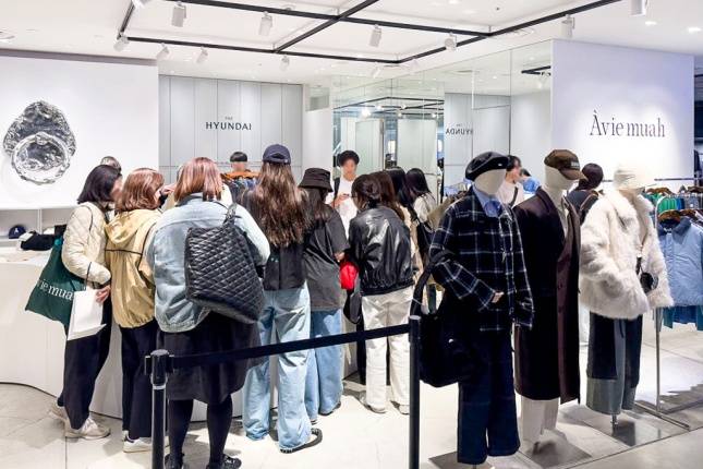 더현대 글로벌 일본 파르코 시부야점 팝업 현장/사진=현대백화점