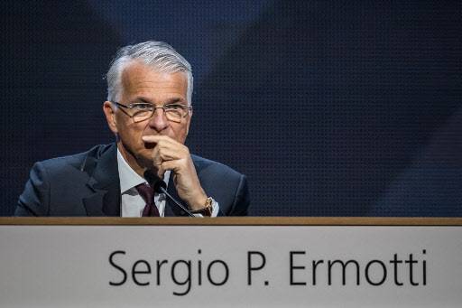 세르지오 에르모티 USB 최고경영자(CEO)(사진=AFP)