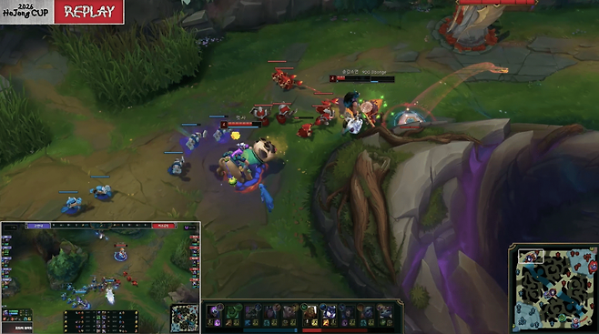 적절한 타이밍에 개입한 멋사 (사진= 치지직 플레임 방송)