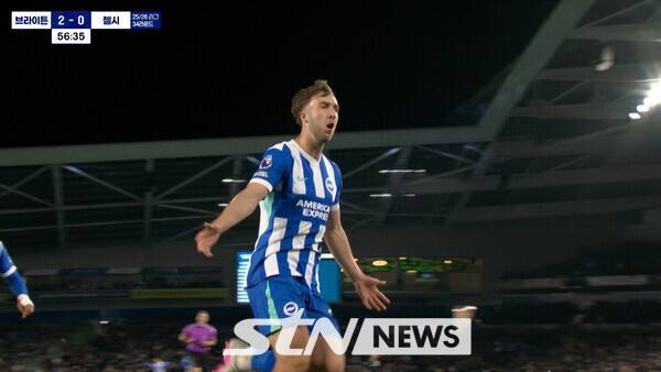 첼시 vs 브라이턴 EPL 34라운드. /사진=STN 방송화면 캡처