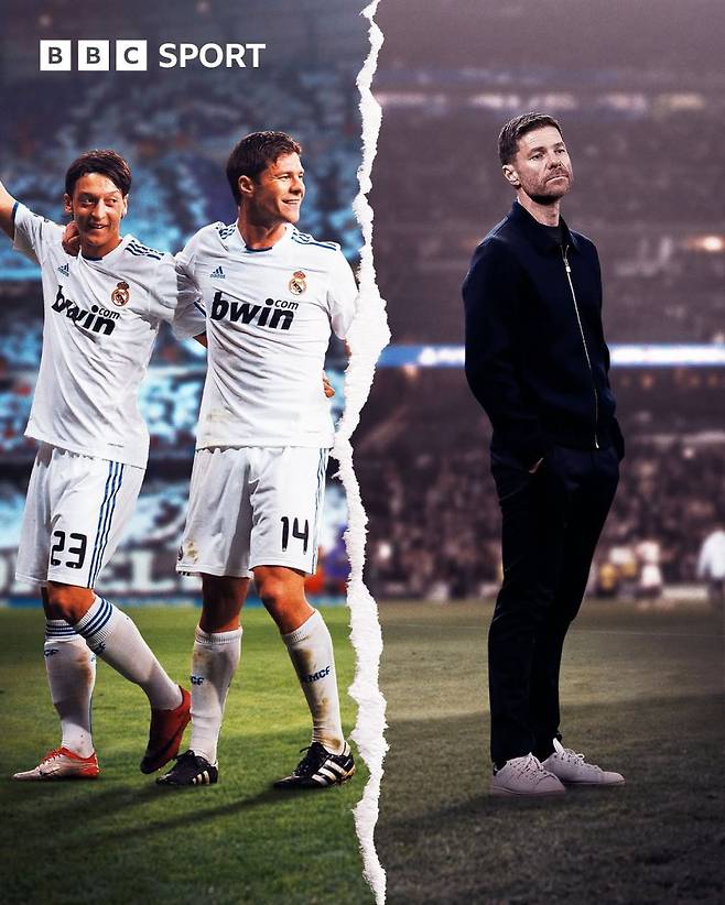 지난 1월 레알과 상호 합의로 7개월 만에 지휘봉을 내려놓은 사비 알론소 감독. 사진=BBC 스포츠