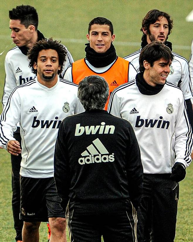 사진은 지난 2011~13년 레알 재임 시절 모리뉴 감독의 모습. 사진=ESPN FC SNS