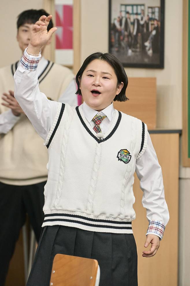 코미디언 김신영 / 사진=JTBC 제공