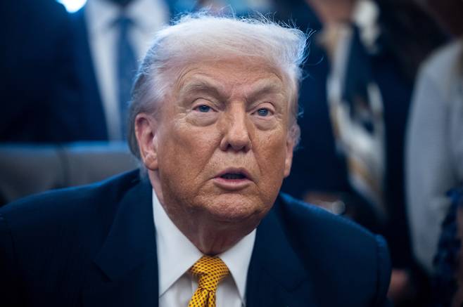 도널드 트럼프 미국 대통령. EPA연합뉴스&nbsp;