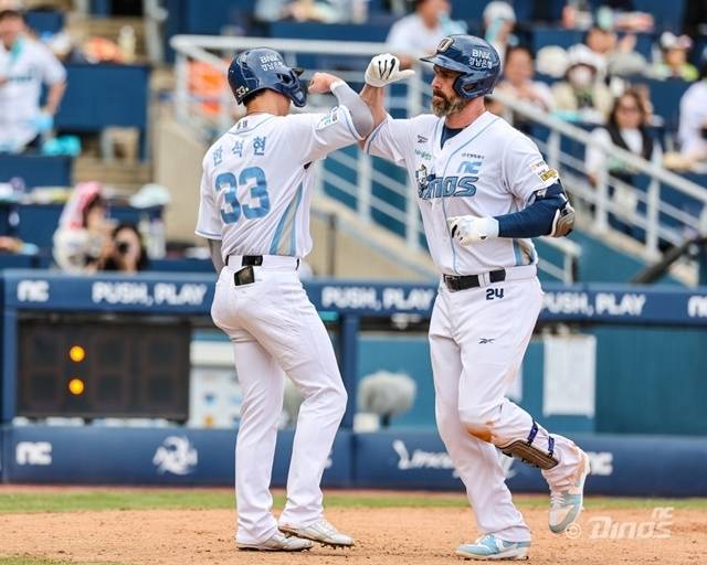 데이비슨은 28일 KIA전에서 맹타를 휘둘렀다. 사진=NC 제공