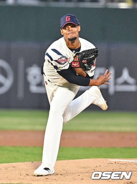 롯데 자이언츠 엘빈 로드리게스. /OSEN DB