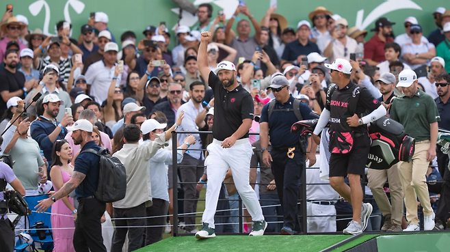 2026 LIV 골프 멕시코시티 대회에서 우승한 욘 람. LIV 골프 홈페이지