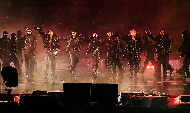그룹 방탄소년단(BTS)가 11일 경기 고양종합운동장 주경기장에서 월드투어 ‘아리랑(ARIRANG)’을 진행하고 있다. 빅히트 뮤직 제공