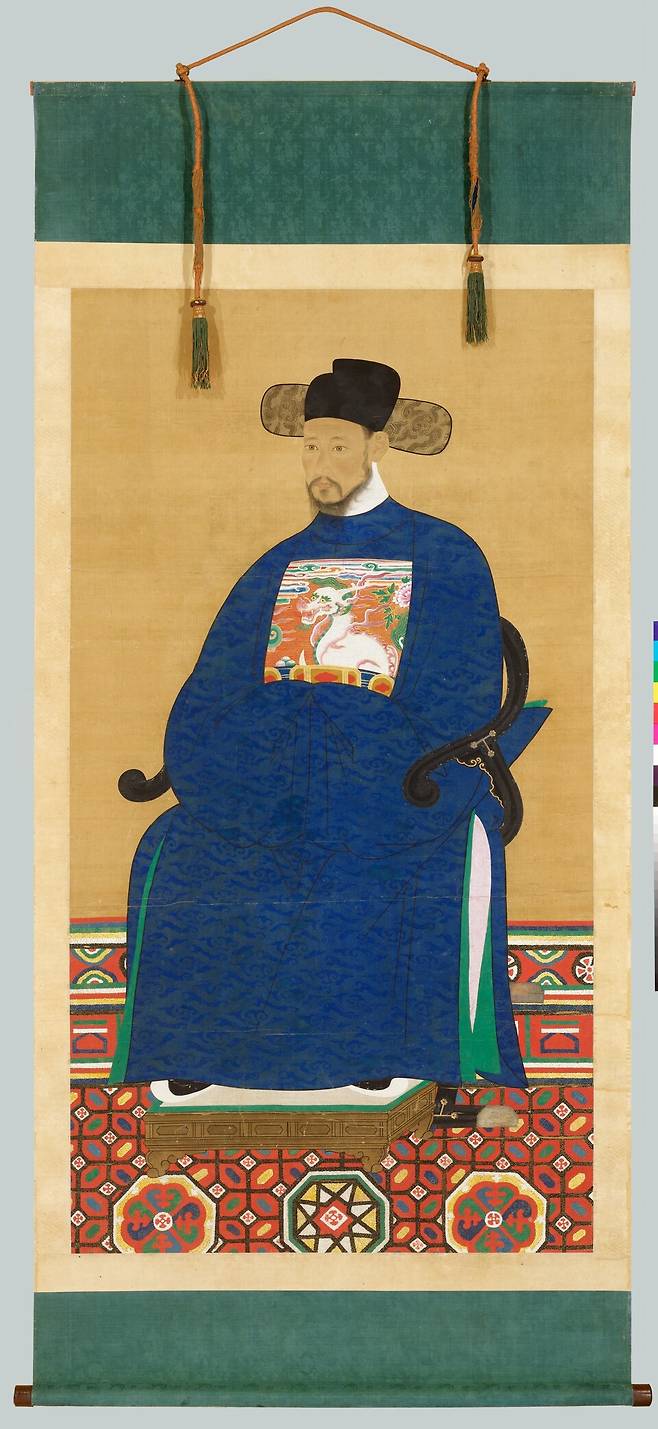 23일 국가유산청 문화유산위원회가 보물로 지정한&nbsp; '유효걸 초상화' ⓒ천안시 제공